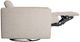 Bernhardt Livvy Bernhardt Living Beige Power Reclining Swivel Chair-5