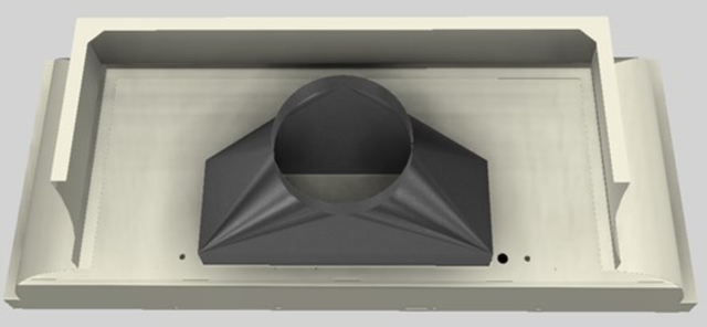 Vent-A-Hood® Designer Series 60" Biscuit Wall Mounted Range Hood-4