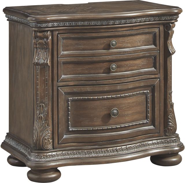 Signature Design by Ashley® Charmond Brown Nightstand-0