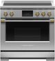 Fisher & Paykel® Set of 5 Brass Induction Range Dials-2