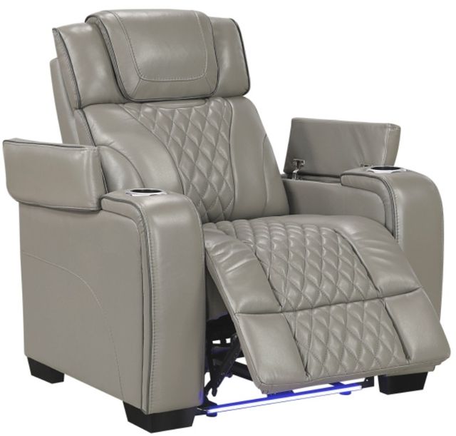 Homelegance® Apex Gray Power Recliner-4
