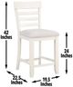 Steve Silver Co. Hyland Cream/Milk Counter Stool-2