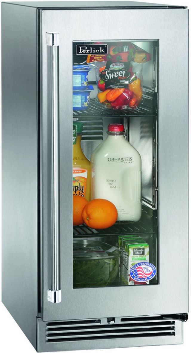 Perlick® Signature Series 2.8 Cu. Ft. Stainless Steel Outdoor Under The Counter Refrigerator-0