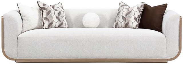 Michael Amini® West Kensington Sea Salt Caramel Sofa-1