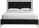 ACME Furniture Rowan Black Eastern King Panel Bed-2