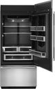 JennAir® 36" 20.9 Cu. Ft. Panel Ready Built-In Bottom Freezer Refrigerator-1