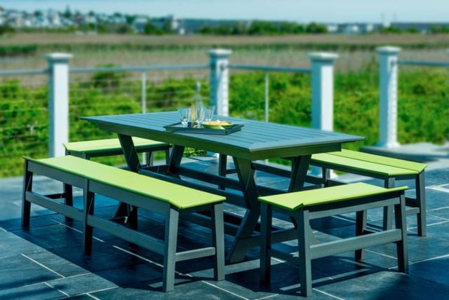 Seaside Casual SYM Dining Bench-2