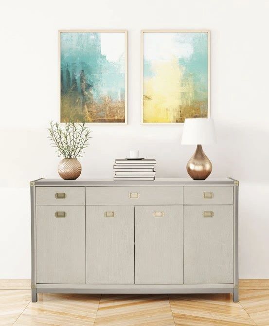 Michael Amini® Menlo Station Eucalyptus Sideboard-1