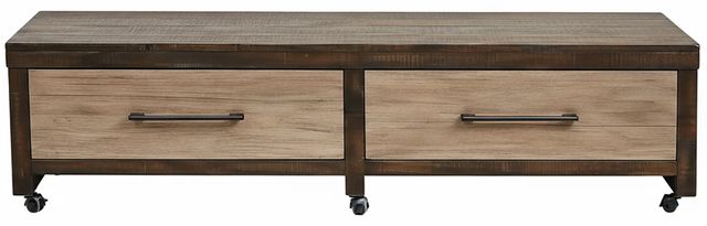 Sunny Designs™ Boise Tobacco Queen Storage Bench-2