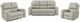 Coaster® Brickston 3-Piece Grey Power Reclining Sofa Set with Power Headrest and Lumbar-0