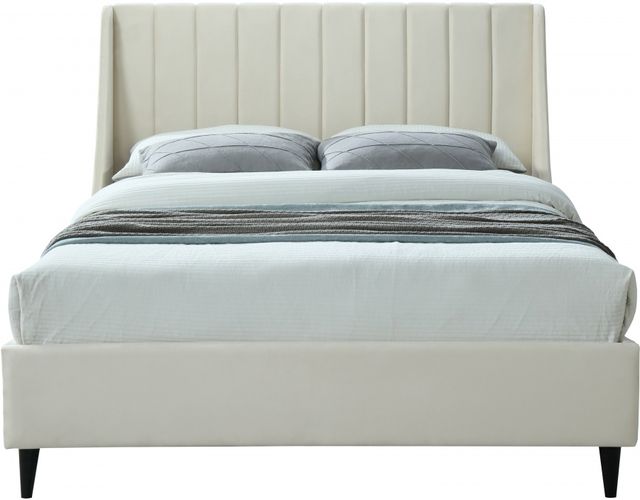 Meridian Furniture Eva Velvet Queen Bed