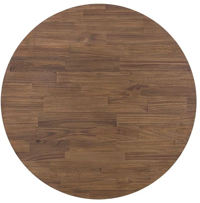 LH Home Gia Warm Pecan Round Dining Table-4