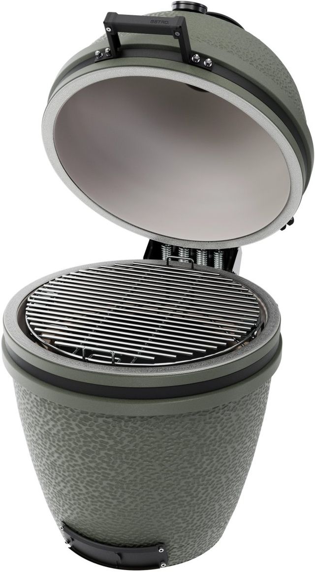 BSTRD® Core Large Solo 19" Alpine Green Freestanding Charcoal Grill-3