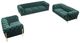 VIG Furniture Divani Casa Quincey 3-Piece Green Sofa Set-1