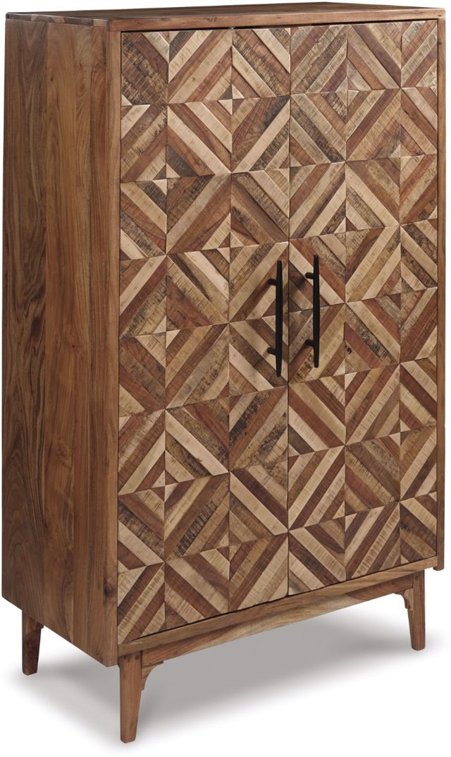 Signature Design by Ashley® Gabinwell Two-Tone Brown Accent Cabinet-0