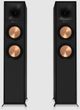 Klipsch® Reference 6" Black Textured Wood Grain Vinyl Floor Standing Speaker-4