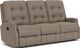 Flexsteel® Devon Brown Pewter Reclining Sofa-0
