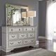 Liberty Furniture Abbey Park Antique White/Weathered Brown Dresser and Mirror-1