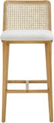 TOV Furniture Gerri Cream/Natural Counter Stool-3