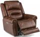 Flexsteel® Oscar Big Man's Brown Fabric Power Recliner with Power Headrest-2