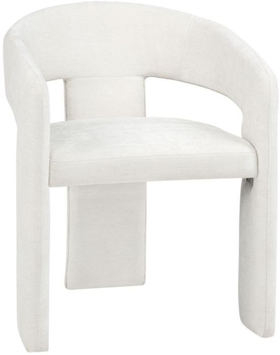 Coaster® Carlow 2-Piece White Upholstered Dining Chair Set-3