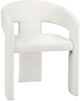 Coaster® Carlow 2-Piece White Upholstered Dining Chair Set-3