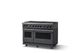 Viking® 7 Series 48" Cast Black Pro Style Liquid Propane Gas Range-2