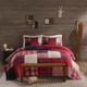 Olliix by Woolrich Red Full/Queen Sunset Coverlet Mini Set-0