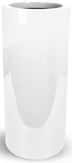 Le Present Lux Cylindra White 36" Planter-0