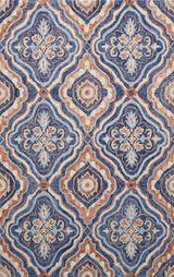 Blue/Rust