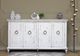 International Furniture Direct Capri White Console-1