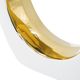 A & B Home Gold/White Vase-5