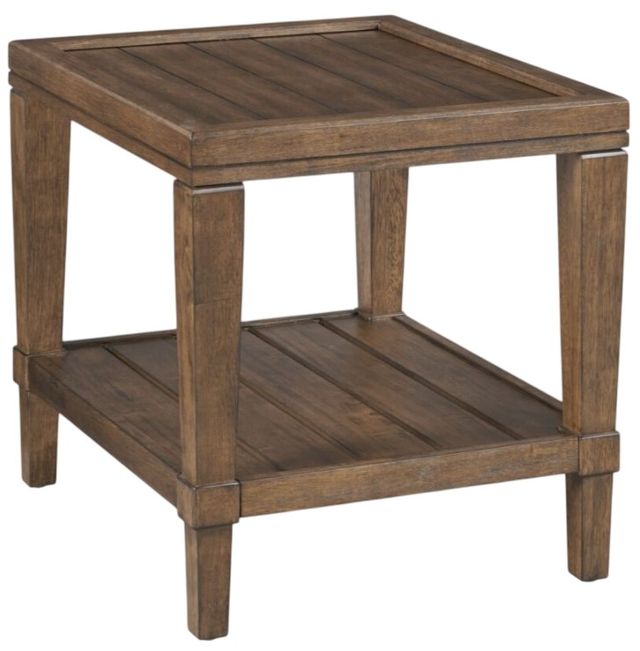 England Furniture Oliver Brown Rectangular End Table-0