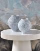 Currey & Company Blue Zag Blue/White Medium Vase-4