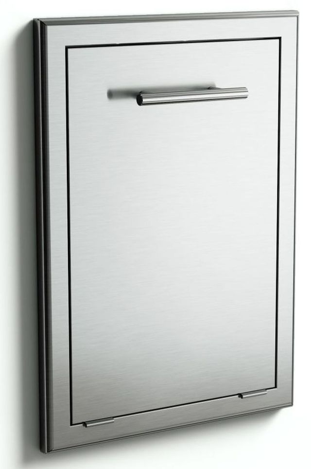 XO 19" Stainless Look Outdoor Trash Tilt Out Center-0