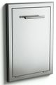 XO 19" Stainless Look Outdoor Trash Tilt Out Center-0