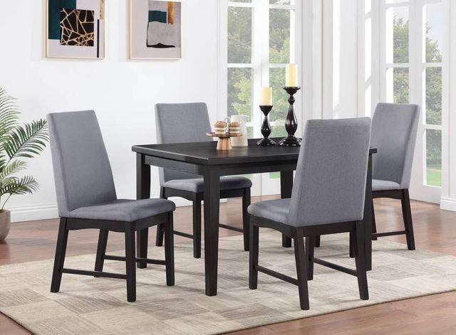 Urban Styles Furniture Maywood 5-Piece Espresso 60" Dining Set-3