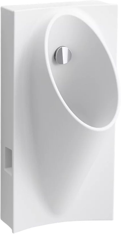 KOHLER® Steward® White Washout Half-Stall 0.125 Gpf Urinal, Top Spud-0