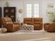 Toffee Sofa and Loveseat, Recliner Free!-1