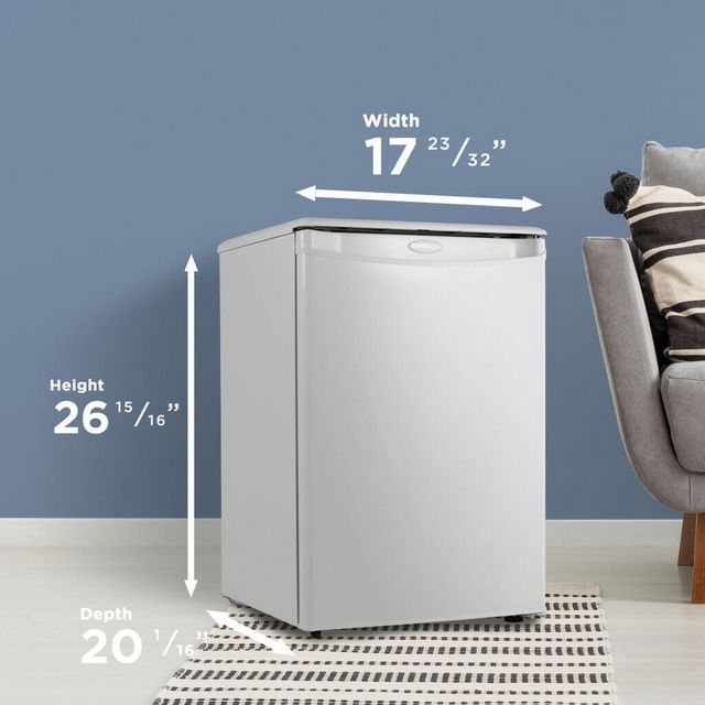 Danby® Designer Series 18" 2.6 Cu. Ft. White Compact Refrigerator-8