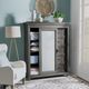 aspenhome® Caraway Aged Slate Sliding Door Chest-1