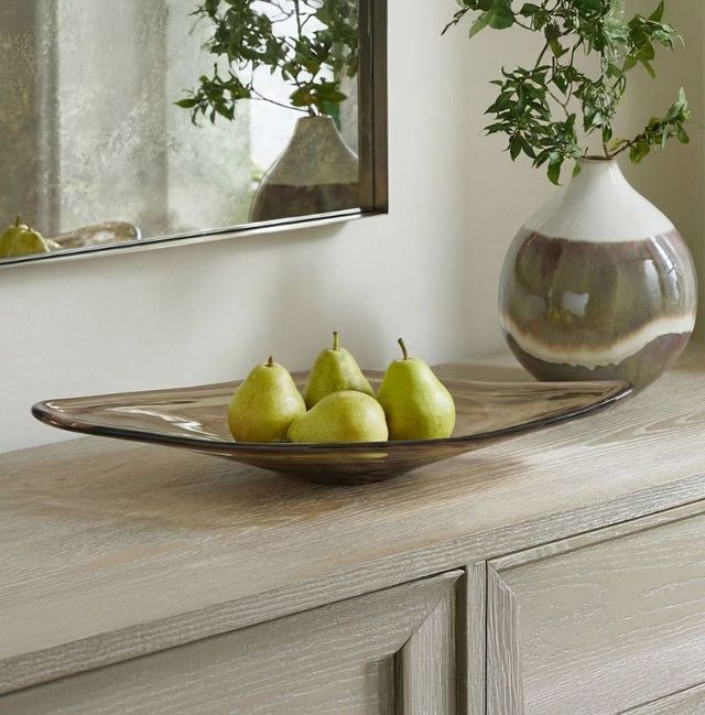 Uttermost® Soluna Soft Smoke Tint Glass Indoor-Outdoor Bowl-3
