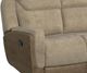 Elements International Hornet Beige/Cream/Natural Manual Reclining Sofa-1