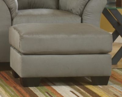 Signature Design by Ashley® Darcy Cobblestone Ottoman-1