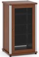 Salamander Designs® Synergy Model 402 AV Cabinet-Dark Cherry/Aluminum-0
