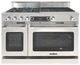 Capital Cooking™ Grand Chef 48" Stainless Steel Open Burner Pro Style Dual Fuel Range with 24" Grill-0