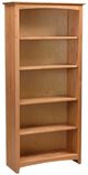 Archbold Furniture Customizable Alder 30" x 72" Bookcase-0