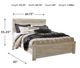 Signature Design by Ashley® Bellaby Whitewash Queen Panel Bed-1