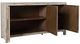 Jofran Inc. Gramercy Gray Wash 3-Door Accent Cabinet-3