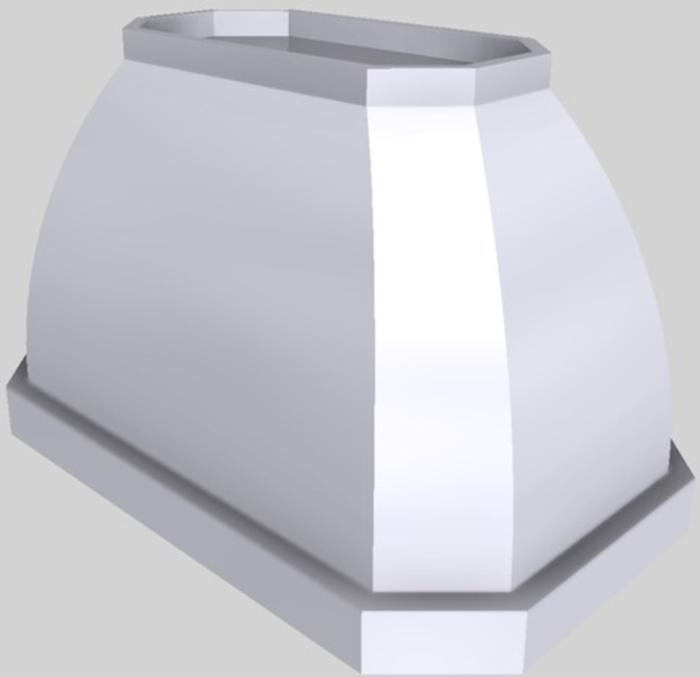 Vent-A-Hood® Designer Series 48" White Island Range Hood-3